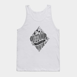 Cool mountain design for hikers and climbers Tank Top